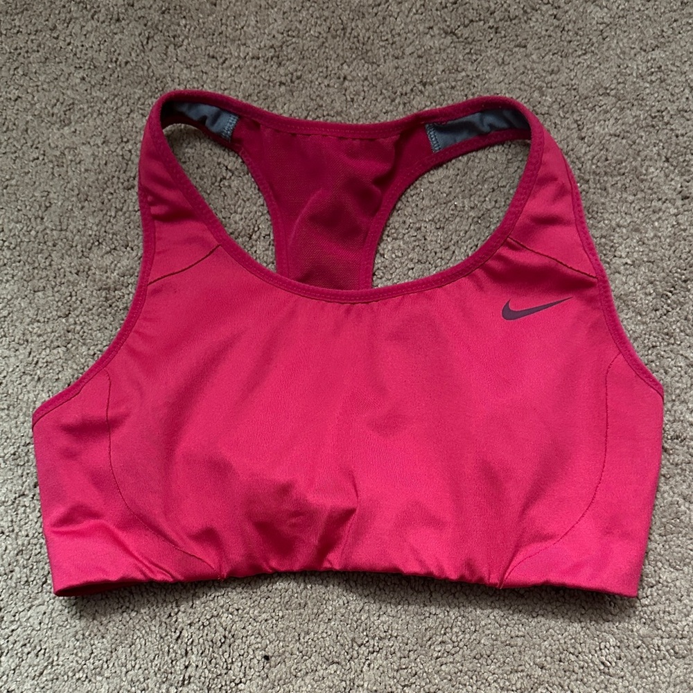 Nike Women's Vibrant Pink Sports Bra